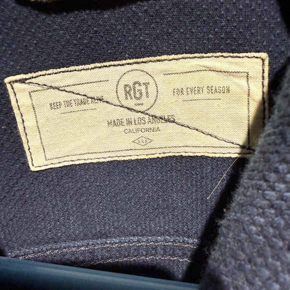 Rouge Territory Shashiko denim.  Men's Blue Denim Jacket. - Picture 2 of 5